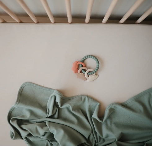 Mushie Teething Ring ティーシングリング 歯固め ファーストトイ ムシエ