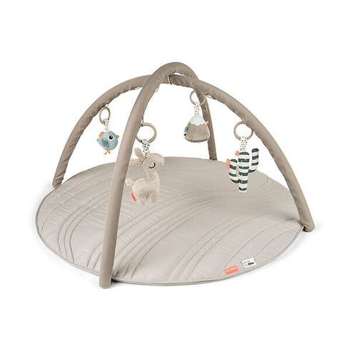 Done by Deer アクティビティプレイマット ラリー サンド activity play mat - lalee - sand ベビージム プレイジム 0歳 2BD-4123629 ダンバイディア