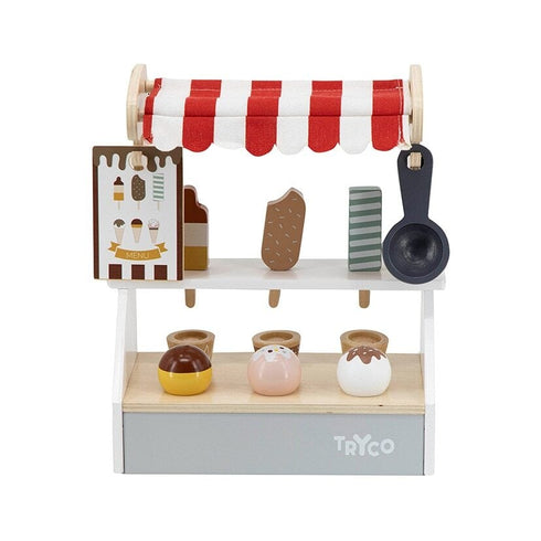 TRYCO アイスクリームショップ 木製おもちゃ おままごと TYTRY353017