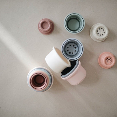 Mushie Stacking Cups Toy スタッキングカップ Original オリジナルカラー ムシエ