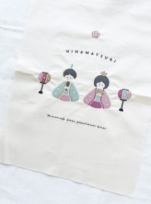 mocmof 季節のタペストリー ひなまつり 622-456037 ひな祭り おひなさま 桃の節句 モクモフ