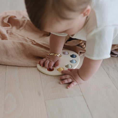 Mushie Paint Palette Press Toy ペイントパレット プッシュポップ プチプチ ムシエ