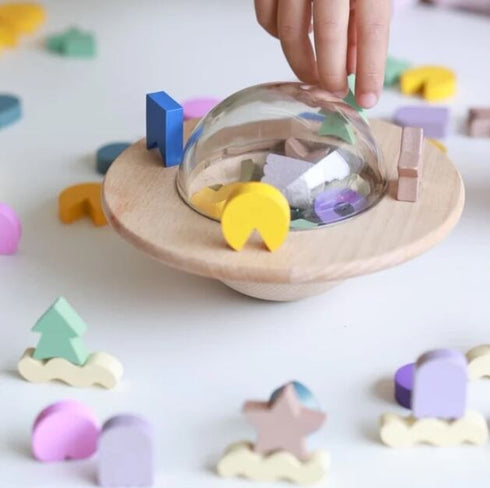 kiko+ UFO ユーフォー バランスゲーム 積み木 バランストイ kiko+&gg* キコ ジジ