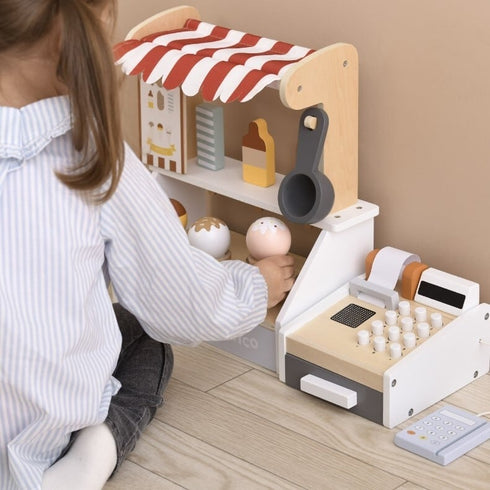 TRYCO アイスクリームショップ 木製おもちゃ おままごと TYTRY353017