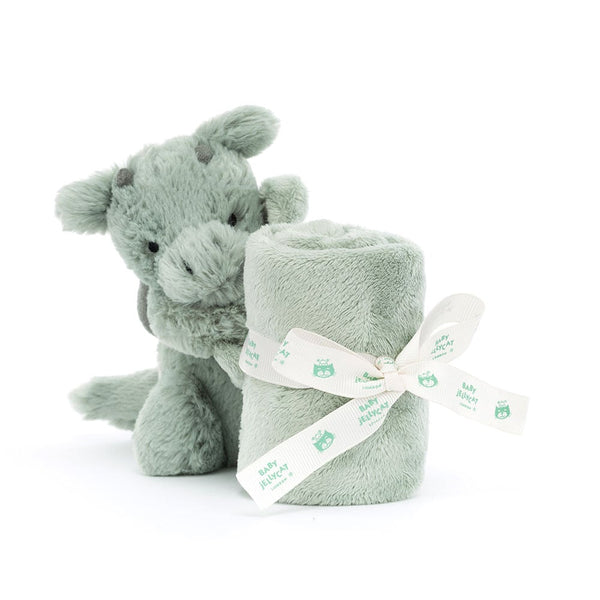 Jellycat Baby ドラゴン 龍 グリーン ぬいぐるみ ブランケット Bashful Dragon Soother タオル スーザー ジェリーキャット ベビー