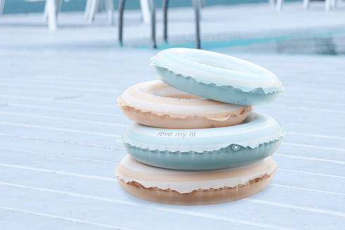 Love my lil スイムリング 浮き輪 50cm 60cm ストライプ ボーダー ラブマイリル