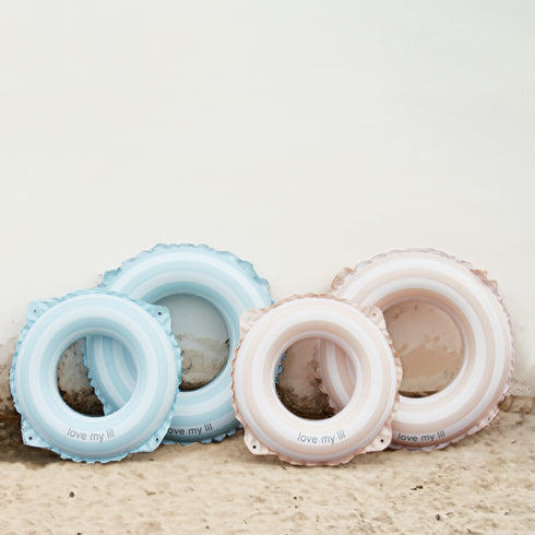 Love my lil スイムリング 浮き輪 50cm 60cm ストライプ ボーダー ラブマイリル