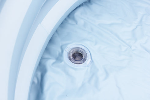 Love my lil ラウンドプール 70cm 90cm ビニールプール ストライプ ボーダー ピンク ブルー ラブマイリル