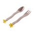 Lien de famille おはなのベビーカトラリー hanasaku spoon & fork SET ベビー食器 リヤンドファミーユ