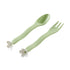 Lien de famille おはなのベビーカトラリー hanasaku spoon & fork SET ベビー食器 リヤンドファミーユ