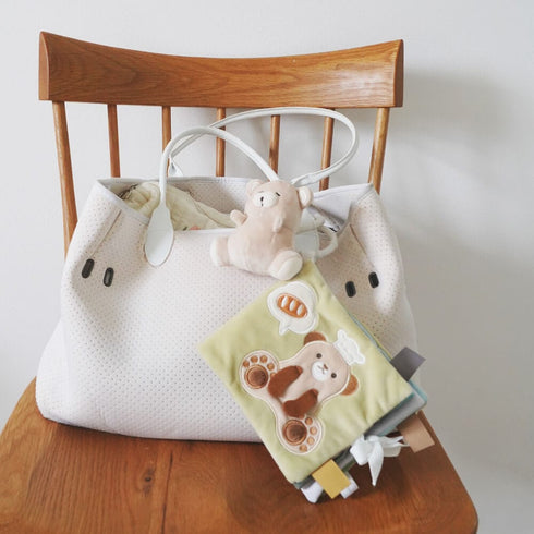 amanoppo こぐまくんとはじめてのおもちゃセット -出産祝いにおすすめ3点ギフトセット あまのっぽ