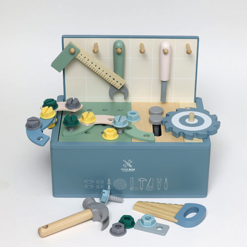 Adnil LAND クラフトツールボックス 工具 木製おもちゃ CRAFT TOOL BOX アドニルランド