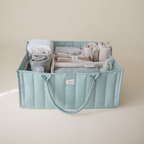 mushie ダイパーキャディー Diaper Caddy 収納バッグ おむつストッカー
