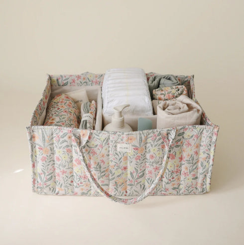 mushie ダイパーキャディー Diaper Caddy 収納バッグ おむつストッカー
