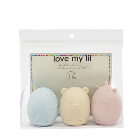 Love my lil バストイ フレンズ 3PK お風呂おもちゃ 水鉄砲ラブマイリル