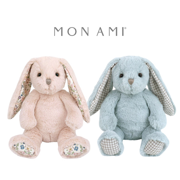 MON AMI フェイス ピンクバニー アッシャー ブルーバニー うさぎ ぬいぐるみ Pink Blue モナミ