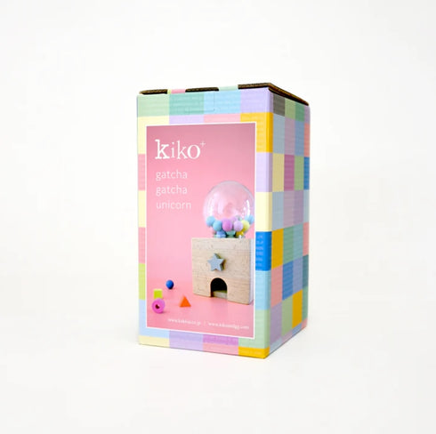 kiko+ gatcha gatcha unicorn ガチャガチャ ユニコーン 木のおもちゃ ビーズ kiko+&gg* キコアンドジジ