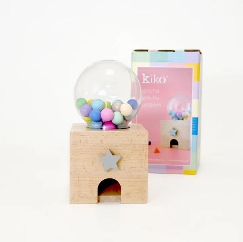 kiko+ gatcha gatcha unicorn ガチャガチャ ユニコーン 木のおもちゃ ビーズ kiko+&gg* キコアンドジジ