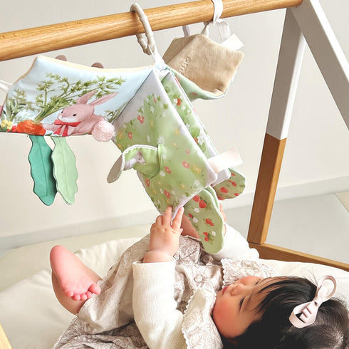 amanoppo えほんとぬいぐるみのセット うさぎさんとはりねずみくん 出産祝いにおすすめ3点ギフトセット あまのっぽ