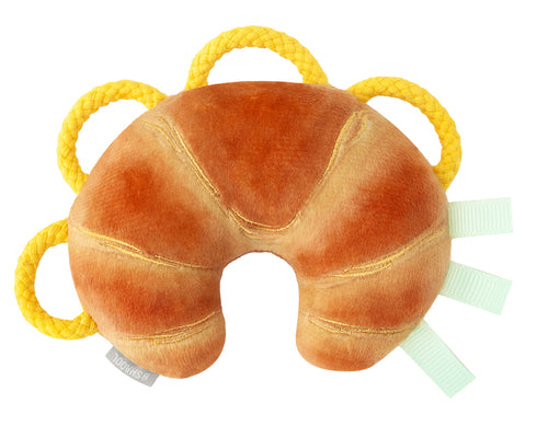 SHAOOL わっかラトル ベビーギフトセット / クロワッサン ストラップ 月齢カード 選び取りカード