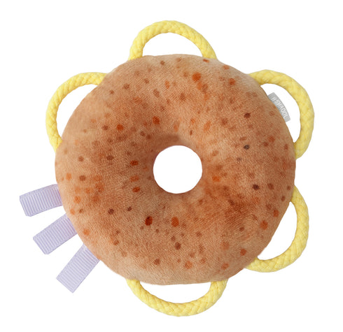 SHAOOL わっかラトル ベビーギフトセット / ドーナツ ストラップ 月齢カード 選び取りカード