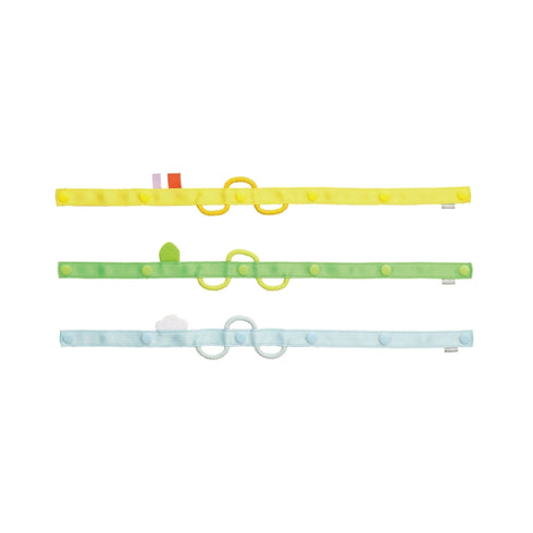 SHAOOL わっかラトル ベビーギフトセット / ドーナツ ストラップ 月齢カード 選び取りカード