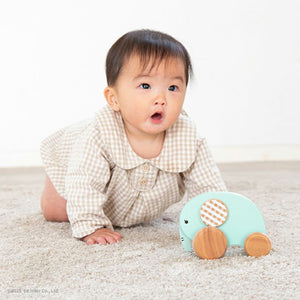 GENI retron forest レトロンフォレスト くるくるプッシュトイ おっとりEllie -エリー- ぞう ジェニ