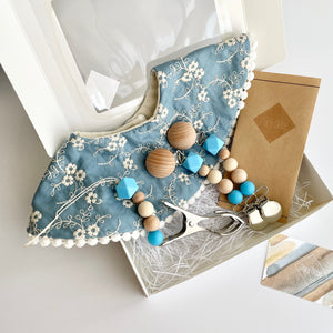 Para Bebe 出産祝い 3点セット まんまるスタイ ブランケットクリップ シューズクリッパー【 Para Bebe BOX 】