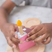 PLAN TOYS バースデーケーキセット Birthday Cake Set 木のおもちゃ 木製 3488 プラントイ