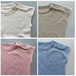 3.LIETO おでかけロンパース 70cm 80cm 日本製 スリーリエート