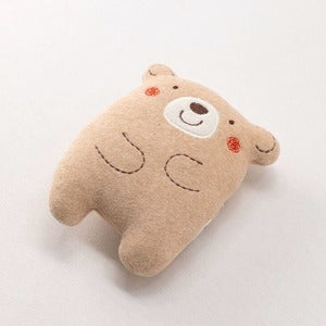 Amorosa mamma にぎにぎ くまのコットン くまのリネン Mサイズ 日本製 オーガニックコットン100% アモローサマンマ