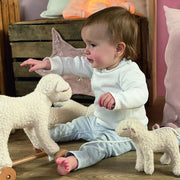 Egmont Toys 羊のメリー プルトイ PULL-ALONG MARY ひつじ エグモントトイズ EGM591026