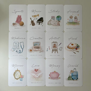 kawaii&born 選び取りカード [ 003 ] 誕生日 一升餅 餅背負い ファーストバースデー 1才 kawaiiZOU