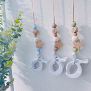 LABRO 赤ちゃんのお靴ホルダー シューズクリップ 星 ベビーカーに♪ ラブロ