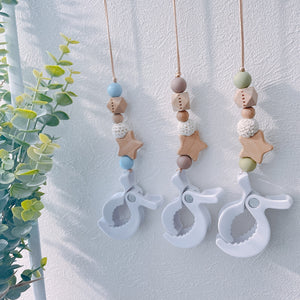 LABRO 赤ちゃんのお靴ホルダー シューズクリップ 星 ベビーカーに♪ ラブロ