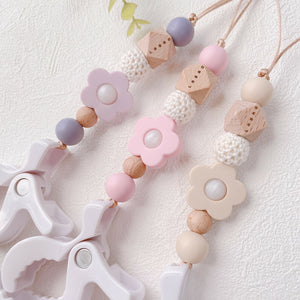 LABRO 赤ちゃんのお靴ホルダー シューズクリップ お花 ベビーカーに♪ ラブロ