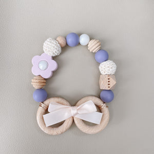 LABRO マグホルダー 木製 シリコンビーズ 花 フラワー ラブロ