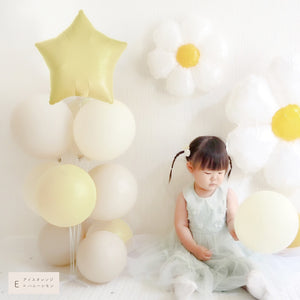 Hanamei スター バルーン セット [スタンド付き] 星 バースデー 飾り付け 風船 ハナメイ