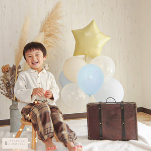 Hanamei スター バルーン セット [スタンド付き] 星 バースデー 飾り付け 風船 ハナメイ