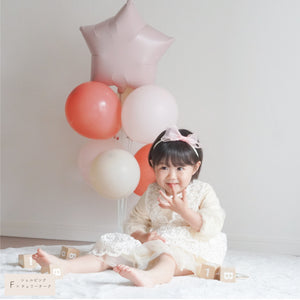 Hanamei スター バルーン セット [スタンド付き] 星 バースデー 飾り付け 風船 ハナメイ