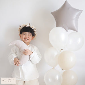 Hanamei スター バルーン セット [スタンド付き] 星 バースデー 飾り付け 風船 ハナメイ