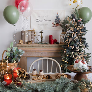 Hanamei クリスマス レター オーナメント ウッドバナー ツリー CHRISTMAS 木製 ガーランド 日本製 ハナメイ