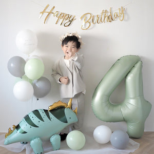 Hanamei バルーンパーティーキット ダイナソー 誕生日 飾り付け バースデー 男の子 恐竜 トリケラトプス ハナメイ