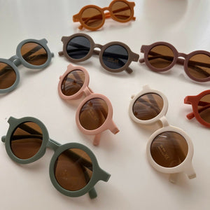 kawaii&born 紫外線99％カットのUV400 キッズサングラス ベビーサングラス 夏 日焼け対策