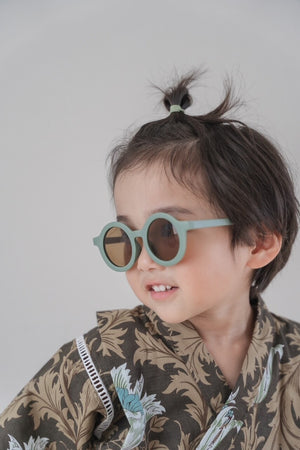 kawaii&born 紫外線99％カットのUV400 キッズサングラス ベビーサングラス 夏 日焼け対策