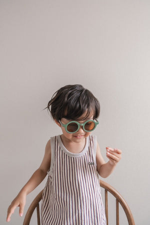 kawaii&born 紫外線99％カットのUV400 キッズサングラス ベビーサングラス 夏 日焼け対策