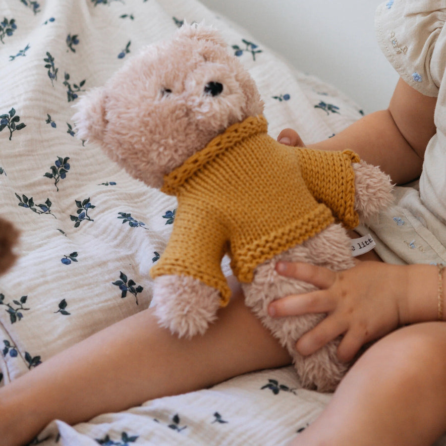 and the little dog laughed ダルシーベア Mサイズ ぬいぐるみ くま dulcie bear - medium アンド ザ リトル ドッグ ラフド