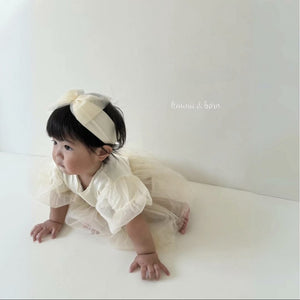 kawaii&born ベビードレス セレモニードレス 結婚式 フォーマル パーティー ベビー服 女の子 70cm 80cm 90cm