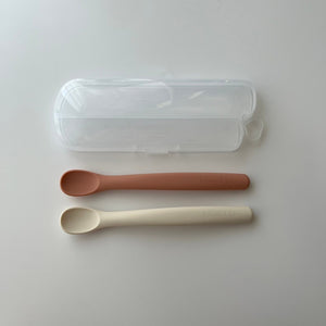 kawaii&born mog fit もぐフィット 2個セット 好きな角度に曲がる 離乳食スプーン 初めてのスプーン