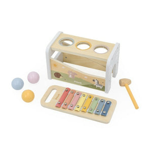 PolarB ハンマーシロフォン 木製おもちゃ 楽器 ハンマー TYPR44270 ポーラービー